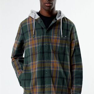 Vans Multicolor Plaid Shirt with Hood